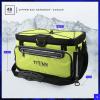 imageTitan by Arctic Zone Deep Freeze Cooler  Zipperless Hardbody Cooler  Deep Freeze Insulation HardBody Liner and SmartShelfCitrus