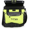 imageTitan by Arctic Zone Deep Freeze Cooler  Zipperless Hardbody Cooler  Deep Freeze Insulation HardBody Liner and SmartShelfCitrus
