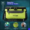 imageTitan by Arctic Zone Deep Freeze Cooler  Zipperless Hardbody Cooler  Deep Freeze Insulation HardBody Liner and SmartShelfCitrus