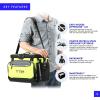 imageTitan by Arctic Zone Deep Freeze Cooler  Zipperless Hardbody Cooler  Deep Freeze Insulation HardBody Liner and SmartShelfCitrus