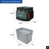 imageTitan by Arctic Zone Deep Freeze Cooler  Zipperless Hardbody Cooler  Deep Freeze Insulation HardBody Liner and SmartShelfJungle Hunt