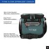 imageTitan by Arctic Zone Deep Freeze Cooler  Zipperless Hardbody Cooler  Deep Freeze Insulation HardBody Liner and SmartShelfJungle Hunt