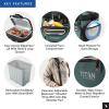 imageTitan by Arctic Zone Deep Freeze Cooler  Zipperless Hardbody Cooler  Deep Freeze Insulation HardBody Liner and SmartShelfJungle Hunt
