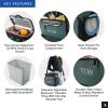 imageTitan by Arctic Zone Deep Freeze Cooler  Zipperless Hardbody Cooler  Deep Freeze Insulation HardBody Liner and SmartShelfJungle Hunt