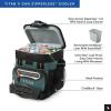 imageTitan by Arctic Zone Deep Freeze Cooler  Zipperless Hardbody Cooler  Deep Freeze Insulation HardBody Liner and SmartShelfJungle Hunt