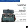imageTitan by Arctic Zone Deep Freeze Cooler  Zipperless Hardbody Cooler  Deep Freeze Insulation HardBody Liner and SmartShelfJungle Hunt