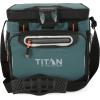 imageTitan by Arctic Zone Deep Freeze Cooler  Zipperless Hardbody Cooler  Deep Freeze Insulation HardBody Liner and SmartShelfJungle Hunt