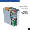 imageTitan by Arctic Zone Deep Freeze Cooler  Zipperless Hardbody Cooler  Deep Freeze Insulation HardBody Liner and SmartShelfMarine Blue