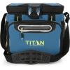 imageTitan by Arctic Zone Deep Freeze Cooler  Zipperless Hardbody Cooler  Deep Freeze Insulation HardBody Liner and SmartShelfMarine Blue