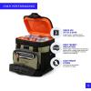 imageTitan by Arctic Zone Deep Freeze Cooler  Zipperless Hardbody Cooler  Deep Freeze Insulation HardBody Liner and SmartShelfMoss