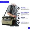 imageTitan by Arctic Zone Deep Freeze Cooler  Zipperless Hardbody Cooler  Deep Freeze Insulation HardBody Liner and SmartShelfMoss