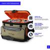imageTitan by Arctic Zone Deep Freeze Cooler  Zipperless Hardbody Cooler  Deep Freeze Insulation HardBody Liner and SmartShelfMoss