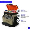 imageTitan by Arctic Zone Deep Freeze Cooler  Zipperless Hardbody Cooler  Deep Freeze Insulation HardBody Liner and SmartShelfMoss