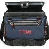 imageTitan by Arctic Zone Deep Freeze Cooler  Zipperless Hardbody Cooler  Deep Freeze Insulation HardBody Liner and SmartShelfNavy Blue