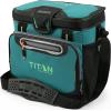 imageTitan by Arctic Zone Deep Freeze Cooler  Zipperless Hardbody Cooler  Deep Freeze Insulation HardBody Liner and SmartShelfPine