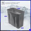 imageTitan by Arctic Zone Deep Freeze Cooler  Zipperless Hardbody Cooler  Deep Freeze Insulation HardBody Liner and SmartShelfPine