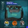imageTitan by Arctic Zone Deep Freeze Cooler  Zipperless Hardbody Cooler  Deep Freeze Insulation HardBody Liner and SmartShelfPine