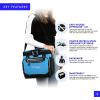 imageTitan by Arctic Zone Deep Freeze Cooler  Zipperless Hardbody Cooler  Deep Freeze Insulation HardBody Liner and SmartShelfProcess Blue
