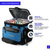 imageTitan by Arctic Zone Deep Freeze Cooler  Zipperless Hardbody Cooler  Deep Freeze Insulation HardBody Liner and SmartShelfProcess Blue