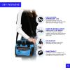 imageTitan by Arctic Zone Deep Freeze Cooler  Zipperless Hardbody Cooler  Deep Freeze Insulation HardBody Liner and SmartShelfProcess Blue