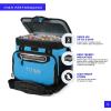 imageTitan by Arctic Zone Deep Freeze Cooler  Zipperless Hardbody Cooler  Deep Freeze Insulation HardBody Liner and SmartShelfProcess Blue