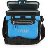 imageTitan by Arctic Zone Deep Freeze Cooler  Zipperless Hardbody Cooler  Deep Freeze Insulation HardBody Liner and SmartShelfProcess Blue