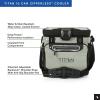 imageTitan by Arctic Zone Deep Freeze Cooler  Zipperless Hardbody Cooler  Deep Freeze Insulation HardBody Liner and SmartShelfSeagrass