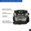 imageTitan by Arctic Zone Deep Freeze Cooler  Zipperless Hardbody Cooler  Deep Freeze Insulation HardBody Liner and SmartShelfSeagrass