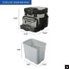 imageTitan by Arctic Zone Deep Freeze Cooler  Zipperless Hardbody Cooler  Deep Freeze Insulation HardBody Liner and SmartShelfSeagrass