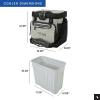 imageTitan by Arctic Zone Deep Freeze Cooler  Zipperless Hardbody Cooler  Deep Freeze Insulation HardBody Liner and SmartShelfSeagrass