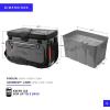 imageTitan by Arctic Zone Deep Freeze Cooler  Zipperless Hardbody Cooler  Deep Freeze Insulation HardBody Liner and SmartShelfSharkskin Gray