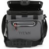 imageTitan by Arctic Zone Deep Freeze Cooler  Zipperless Hardbody Cooler  Deep Freeze Insulation HardBody Liner and SmartShelfSharkskin Gray