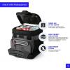 imageTitan by Arctic Zone Deep Freeze Cooler  Zipperless Hardbody Cooler  Deep Freeze Insulation HardBody Liner and SmartShelfSharkskin Gray