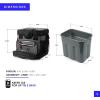 imageTitan by Arctic Zone Deep Freeze Cooler  Zipperless Hardbody Cooler  Deep Freeze Insulation HardBody Liner and SmartShelfSharkskin Gray