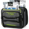imageArctic Zone Titan Deep Freeze Fridge Cold Expandable Insulated Horizontal Lunch Pack with 2X 250g High Performance Ice Walls BlueGray