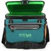 imageTitan Deep Freeze Coolers  Zipperless Hardbody Cooler  Deep Freeze Insulation HardBody Liner and SmartShelfPine