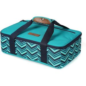 imageArctic Zone Expandable Thermal Insulated Food Carrier Large Teal FabricTeal
