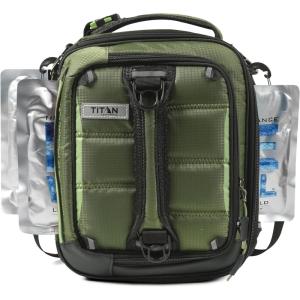 imageTitan High Performance Fridge Cold Expandable Insulated Lunch Pack  Olive Green