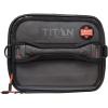 imageTitan Fridge Cold Crush Resistant Expandable Lunch Bag  With Reusable Gel Ice Packs Plus Food Container Set  Black