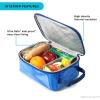 imageArctic Zone Chrome Lunch Box Combo with 210g Ice Pack and Sandwich Container Midnight