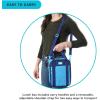 imageArctic Zone Urban Lunch Box Combo with 210g Ice Pack and Sandwich Container CheckeredBlue