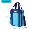 imageArctic Zone Urban Lunch Box Combo with 210g Ice Pack and Sandwich Container CheckeredBlue