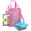 imageArctic Zone Urban Lunch Box Combo with 210g Ice Pack and Sandwich Container CheckeredPink