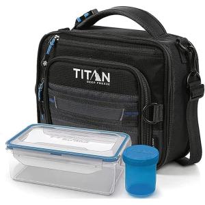 imageArctic Zone 1356897 Artic Zone Titan Deep Freeze Lunch Bag Black Plastic 1 KilogramBlack