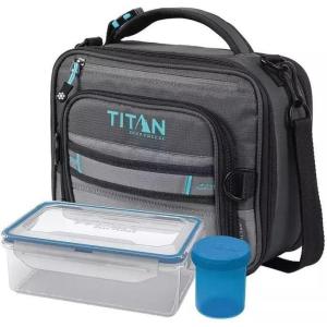 imageTitan by Artic Zone Deep Freeze Lunch Bag GreyBlue