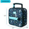 imageArctic Zone Popit Kids Lunch Box Combo with Sensory Pop Handle 210g Ice Pack and Sandwich Container Space Odyssey
