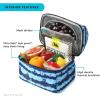 imageArctic Zone Kids Lunch Bucket Combo with 210g Ice Pack and Sandwich Container Space OdysseyBlack