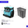 imageTitan by Arctic Zone 30 Can Zipperless Soft Cooler with HardBody LinerBlue Lagoon