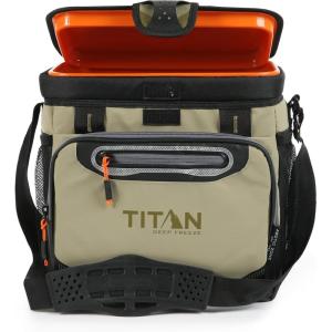 imageTitan by Arctic Zone 30 Can Zipperless Soft Cooler with HardBody LinerMoss