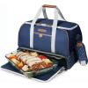 imageArctic Zone HotCold Insulated Picnic Cooler NavyNavy
